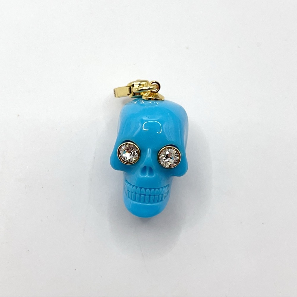 Juicy Couture blue skull charm